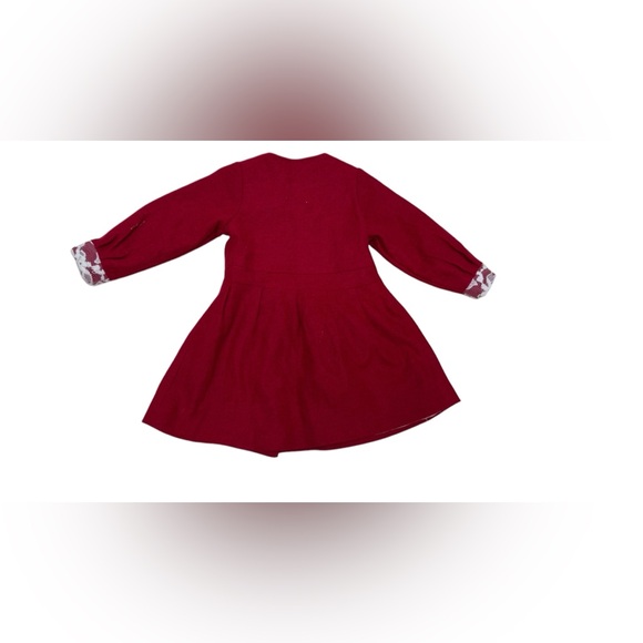 Girls Wool Holiday Coat by Sado, 24 Months – Classic, Warm & Stylish - Picture 4 of 6